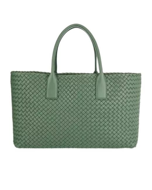 Bottega Veneta Green Cabat