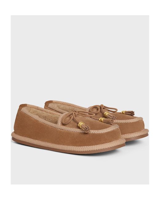 Céline Brown Boubou Slippers