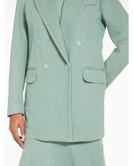 Max Mara Green Zenobia Blazer