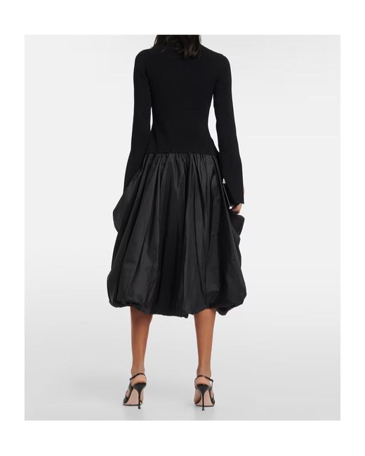 Jonathan Simkhai Black Long-Sleeved Dress