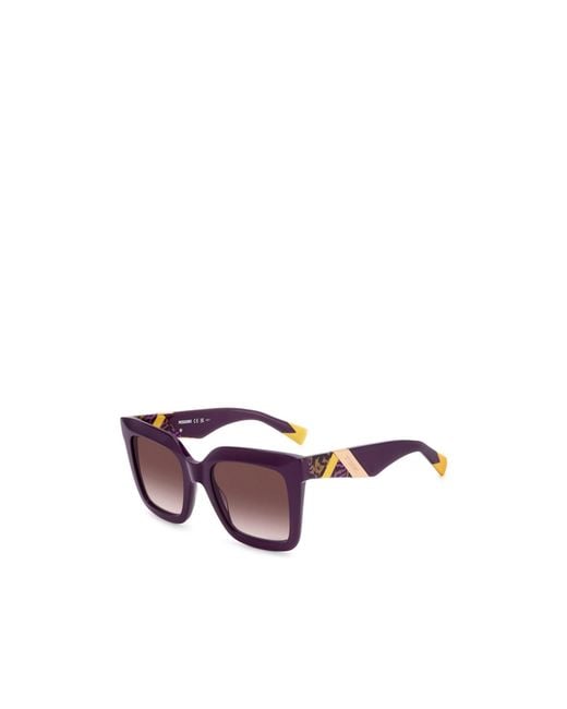 Missoni Purple Mis0192S Square Sunglasses
