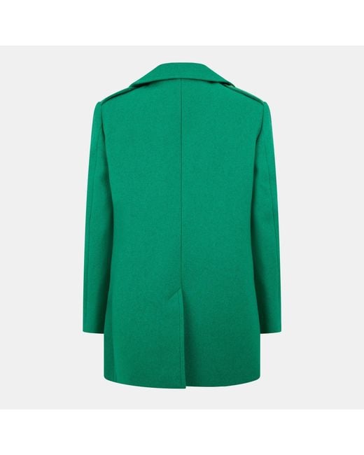 Gucci Green Double Breasted Technical Softshell Jacket for men