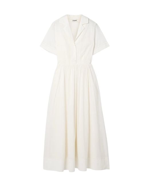 Staud White Meryl Dress