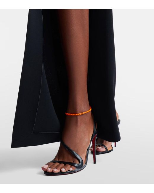 Eera Orange Giada 18Kt And Anklet