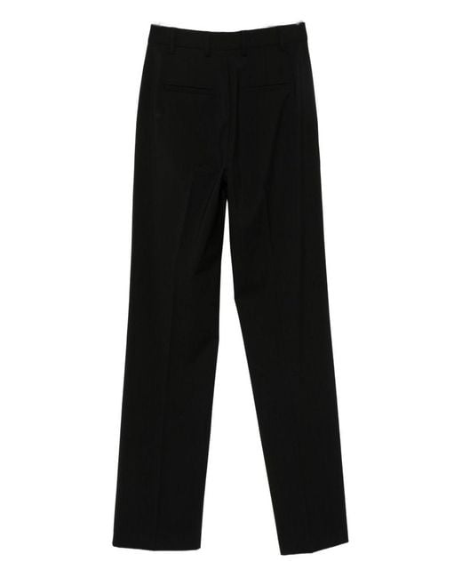 GIUSEPPE DI MORABITO Black Pleated Trousers for men