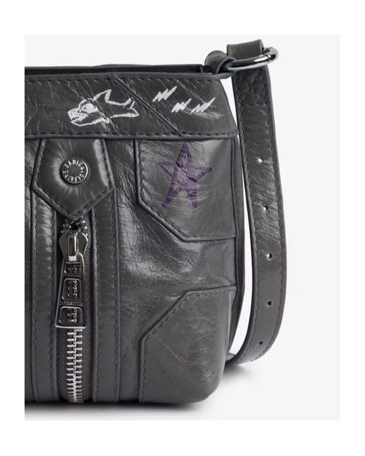 Zadig & Voltaire Black Sunny Mood Humberto Bag