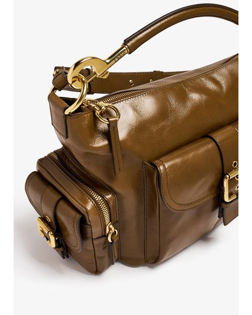 Chloé Brown Chloé Camera Zipped Shoulder Bag