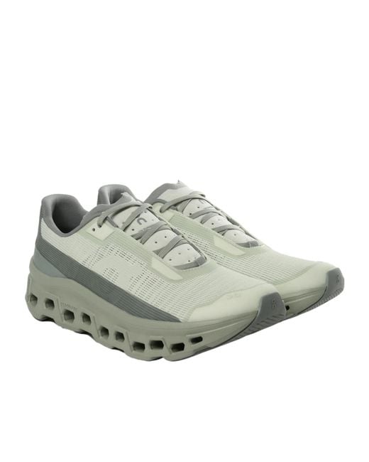 On Shoes Gray Cloudmonster Void Sneakers for men