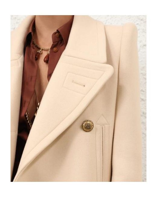 Zimmermann Natural Hypnotic Longline Coat