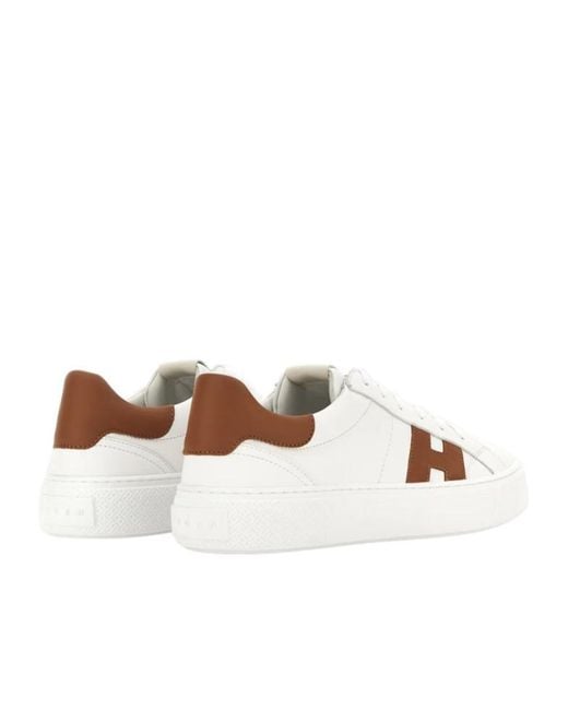 Hogan White Crosswind Sneakers for men