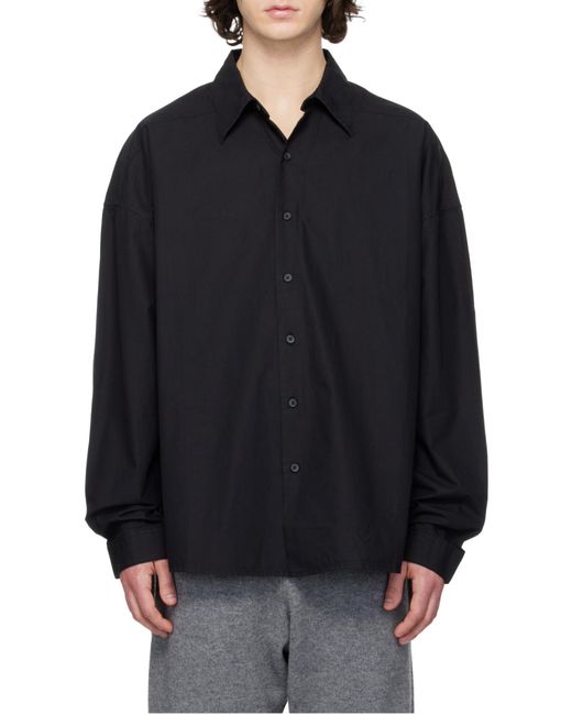 Entire studios Black Miller Shirt for men