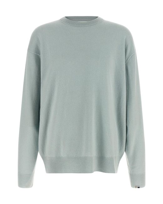 Extreme Cashmere Blue Long-Sleeved Sweater for men