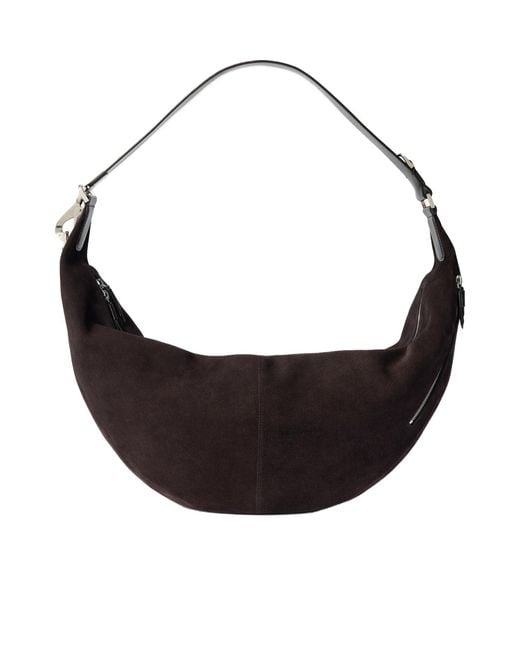 Lemaire Black Large Quiver Clip Bag