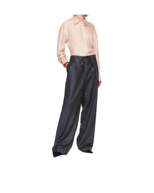 Rohe Black Drawstring Casual Pants