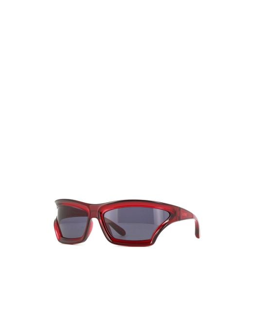 Loewe Purple Logo Sunglasses for men