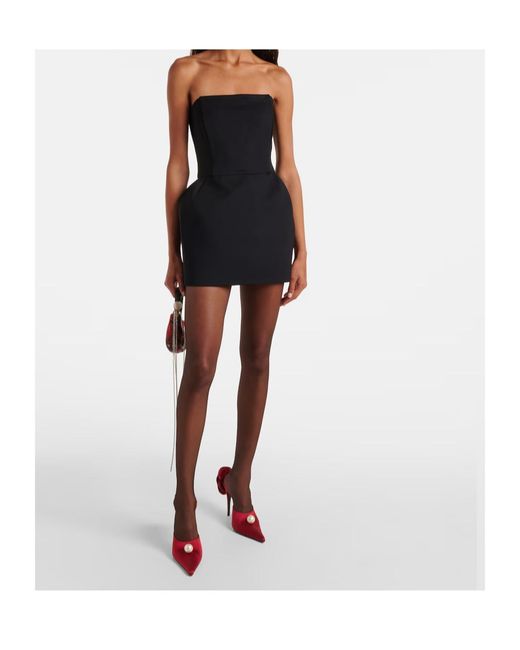 Magda Butrym Black Bustier Dress