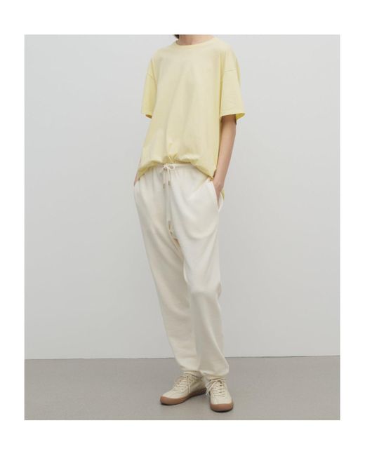 The Row White Teo Track Trousers
