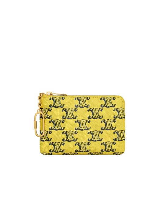 Céline Yellow Coin Purse