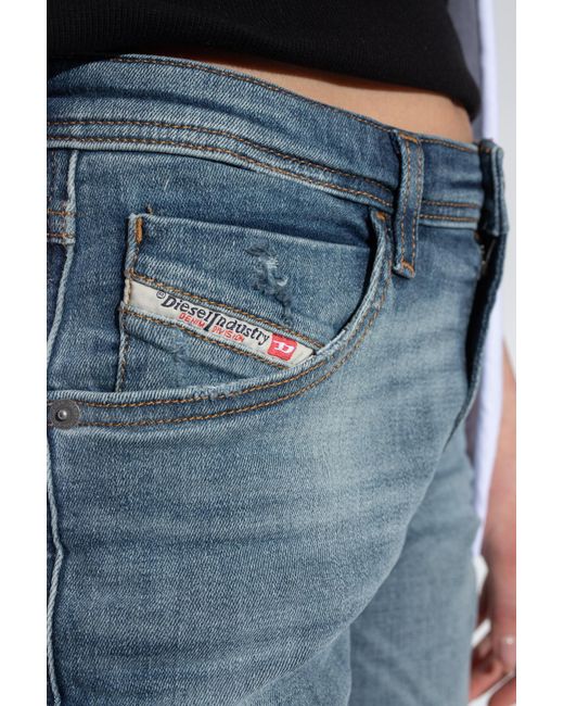 DIESEL Blue 2015 Babhila Straight-Leg Skinny Jeans