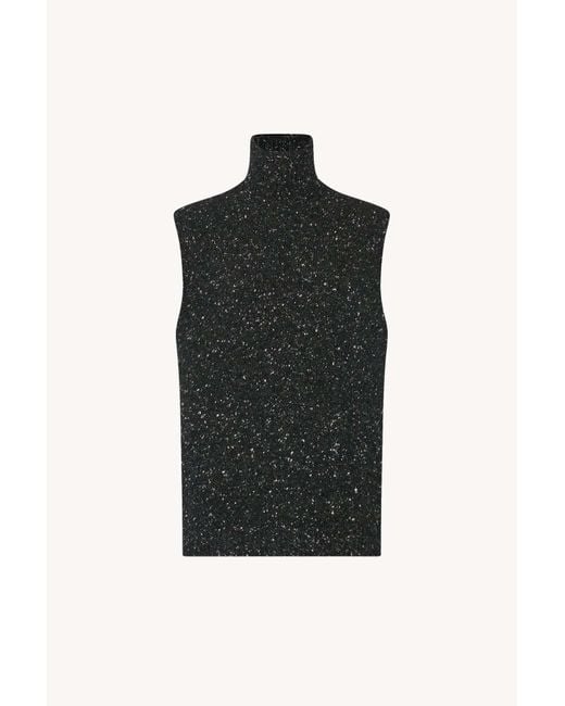The Row Black Merilas Turtleneck