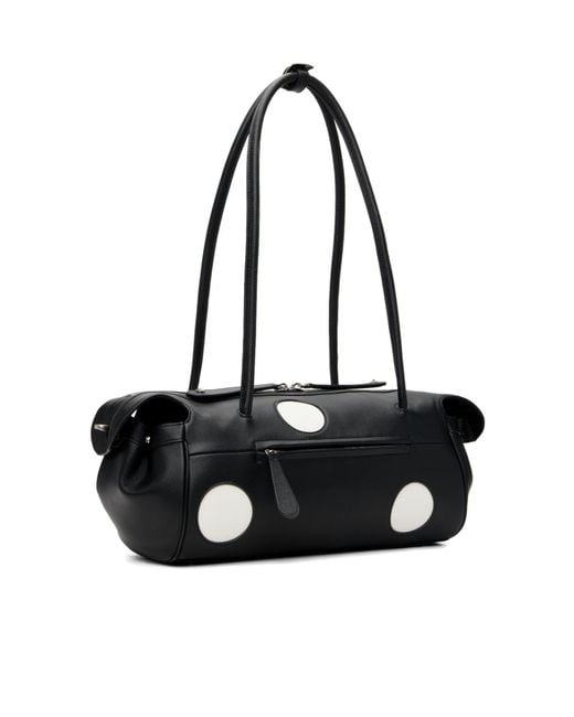 OPEN YY Black Dotted Corgi Shoulder Bag