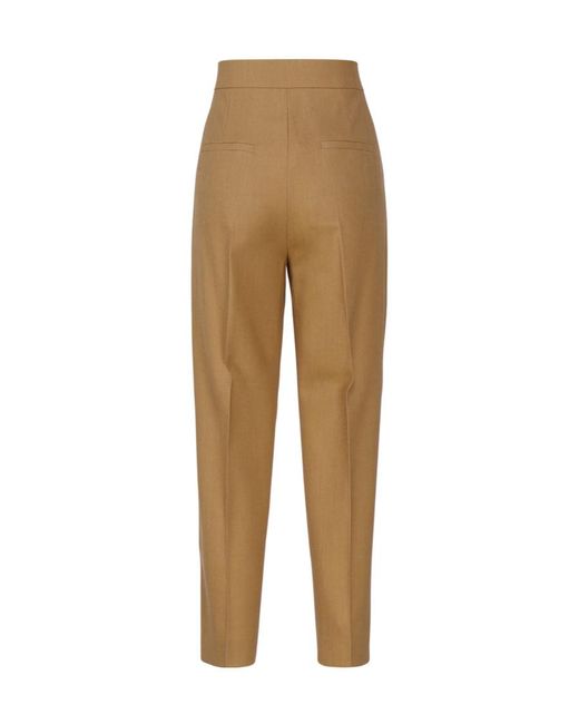 Max Mara Natural Tapered Trousers