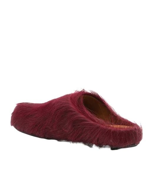 Marni Long-Haired Mules