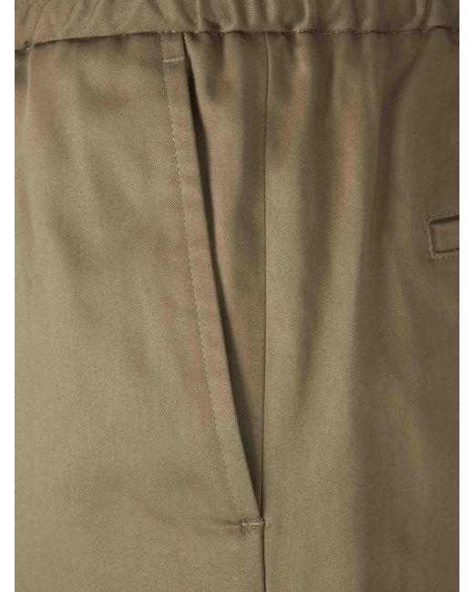 AMI Natural Ami Elasticated-Waist Shorts for men