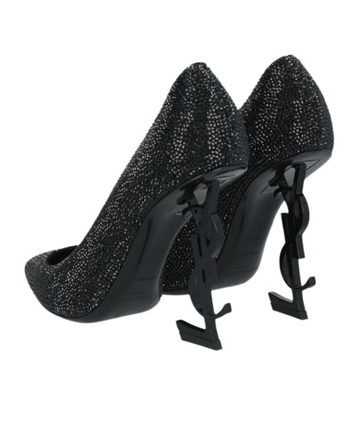 Saint Laurent Black Bright-Colored High Heels