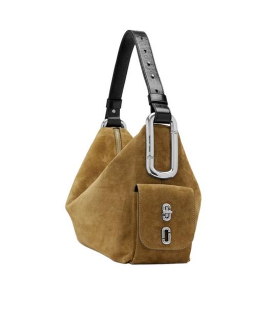 Marc Jacobs Multicolor Suede Scene Large Shoulder Bag