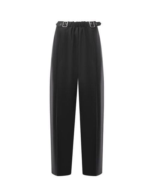 Loewe Black Belted Trousers