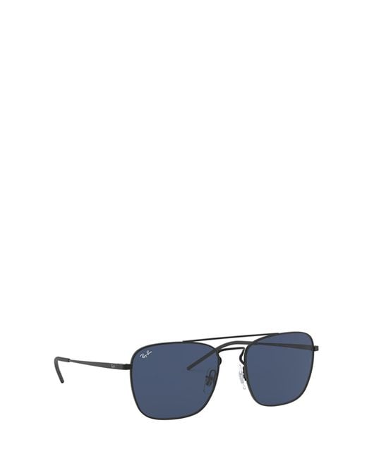 Ray-Ban Blue Square-Frame Sunglasses for men