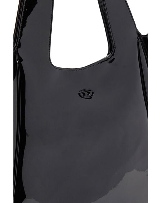 DIESEL Black Play-Silhouette Tote Bag