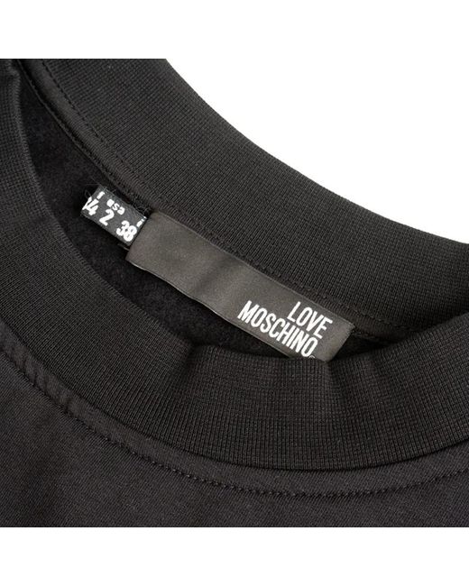 Moschino Black Printed Dress