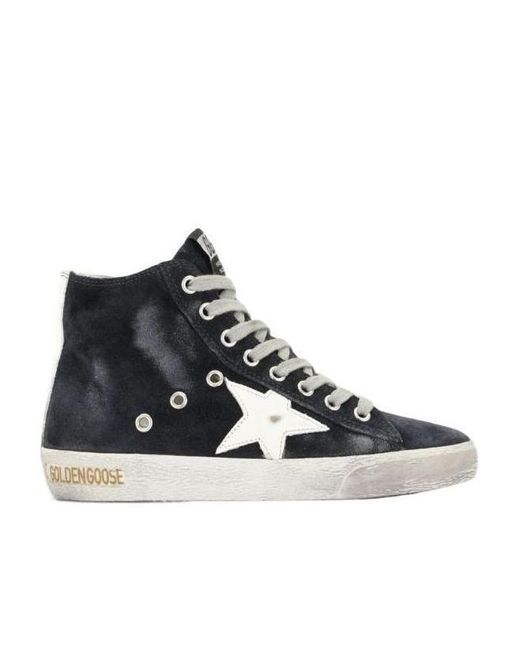 Golden Goose Deluxe Brand Black Francy High-Top Sneakers