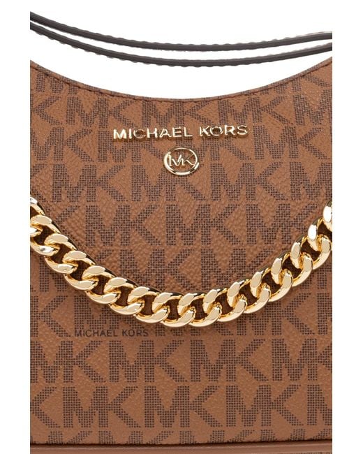 Michael Kors Brown Jet Set Charm Shoulder Bag