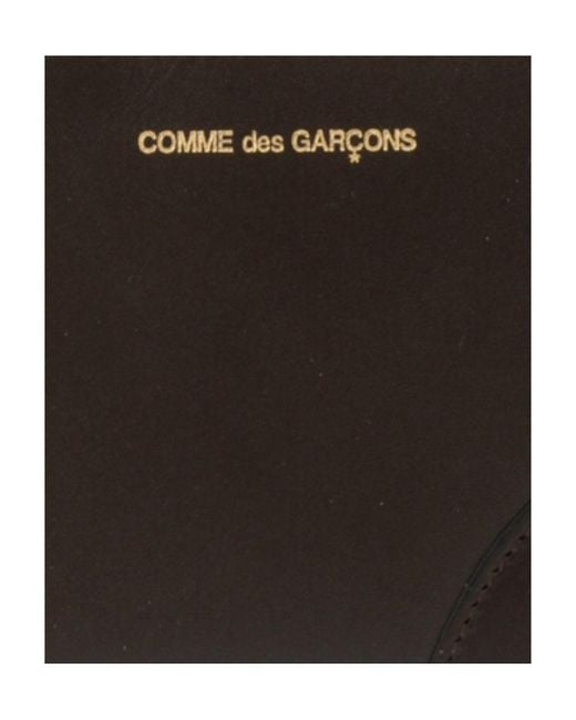 Comme des Garçons Black Zippered Change Purse for men