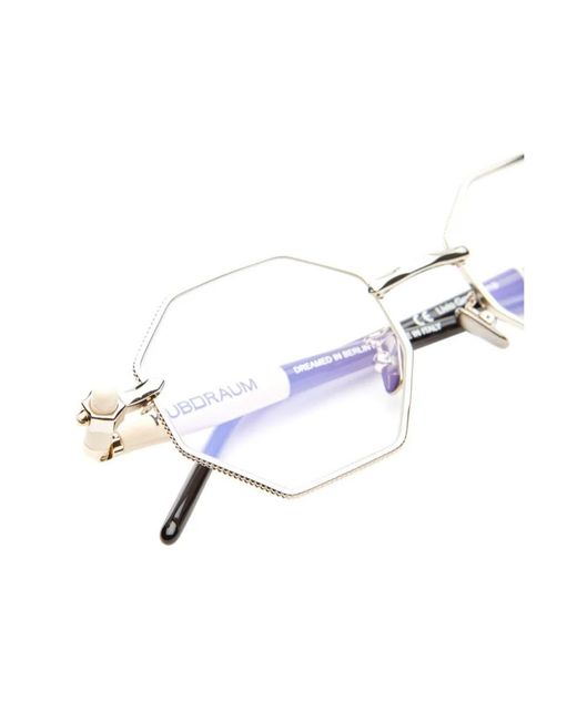 Kuboraum White Full-Frame Flat Mirror for men