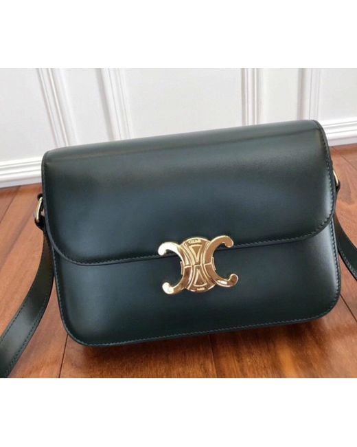 Céline Green Classique Triomphe Bag