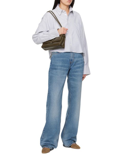AMI Blue Large Fit Jeans