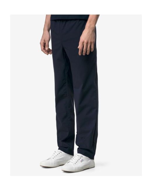 K-Way Blue Merager Travel Pants for men
