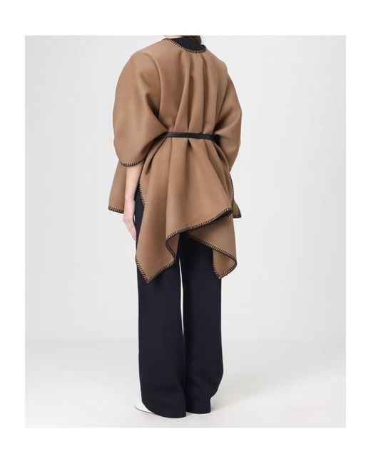 Max Mara Brown Colomba Belted Cape