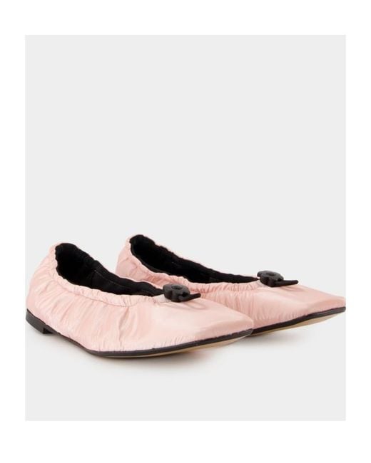 CECILIE BAHNSEN Pink Orbella Ballerina Flats