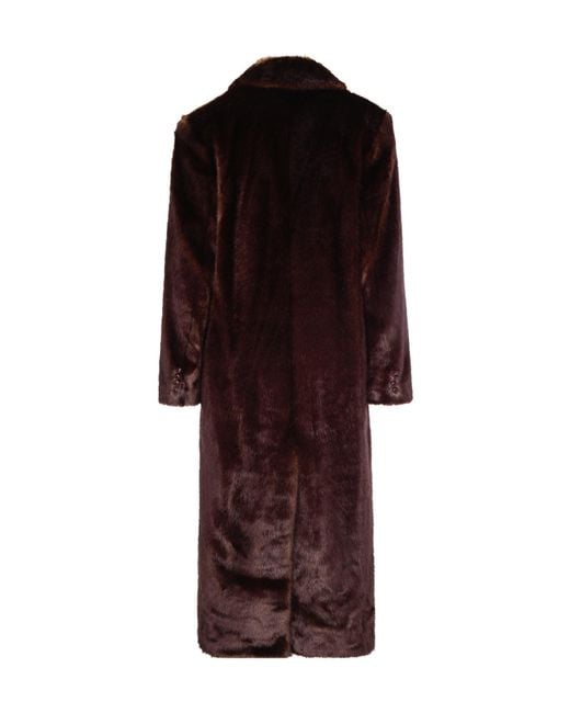 Stand Studio Black Buttoned Coat