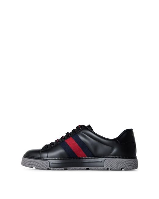 Gucci Blue New Ace Sole Sn62 for men