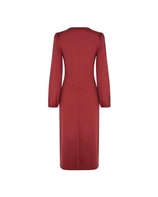 Weekend by Maxmara Red Fashionable And Simple Dress