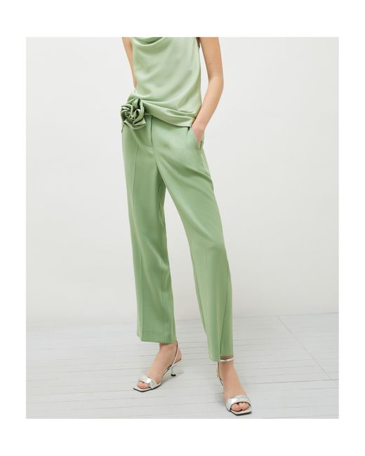 Marella Green Belt Loops Slacks