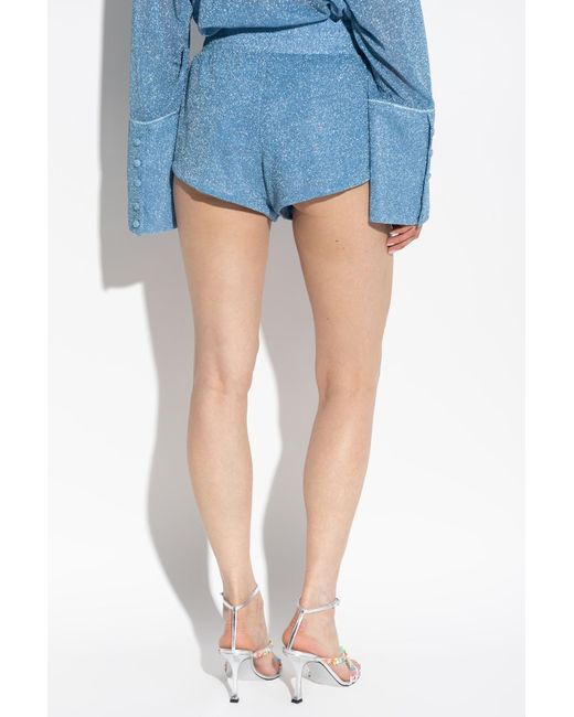 Oseree Blue Sparkling Shorts