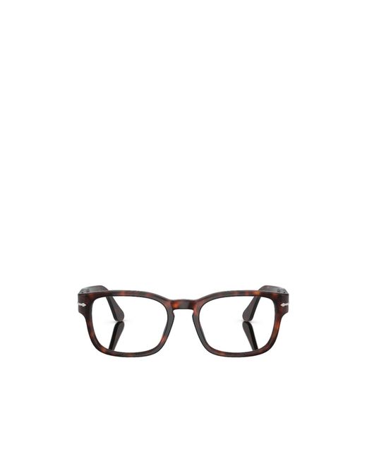 Persol White Po3334V Square-Frame Glasses for men