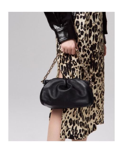 Christian Louboutin Black Eva Chain Small Shoulder Bag
